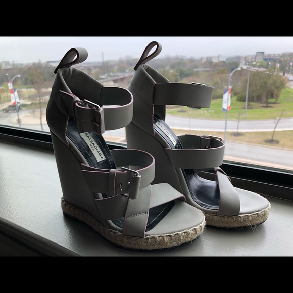 Balenciaga heels/wedges- Never worn!! - Picture 1 of 4